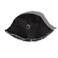 Pot Head Distressed Denim Bucket Hat